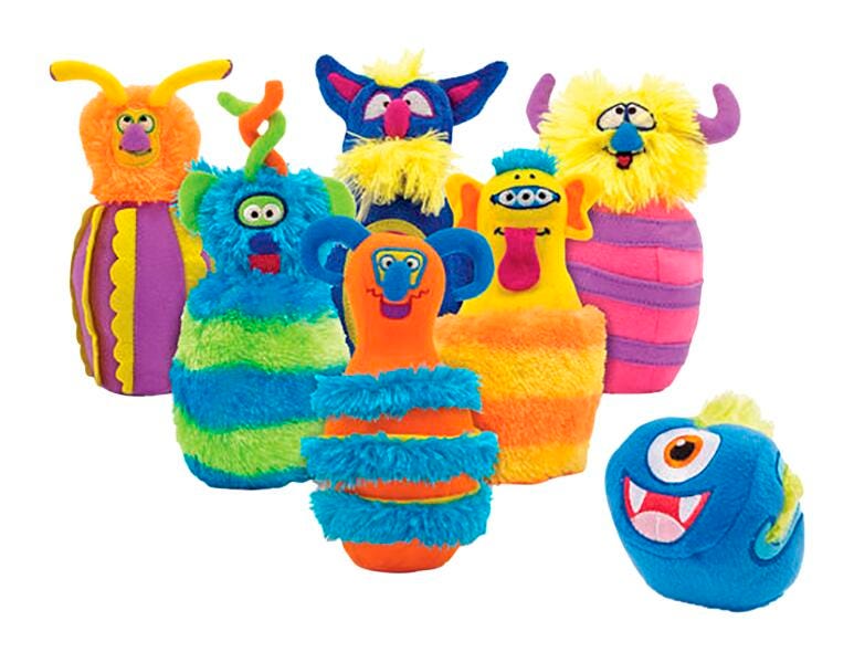 MONSTER MOUTH ANGRY BOWL / S,M,Lサイズセット Melissa & Doug Monster Bowling, Set of 7